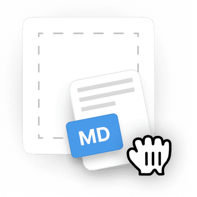 Upload a .md file or paste your Markdown
