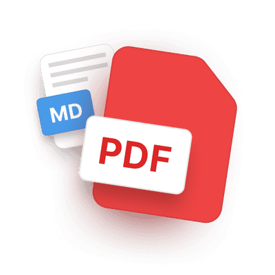 We typeset it into a clean PDF